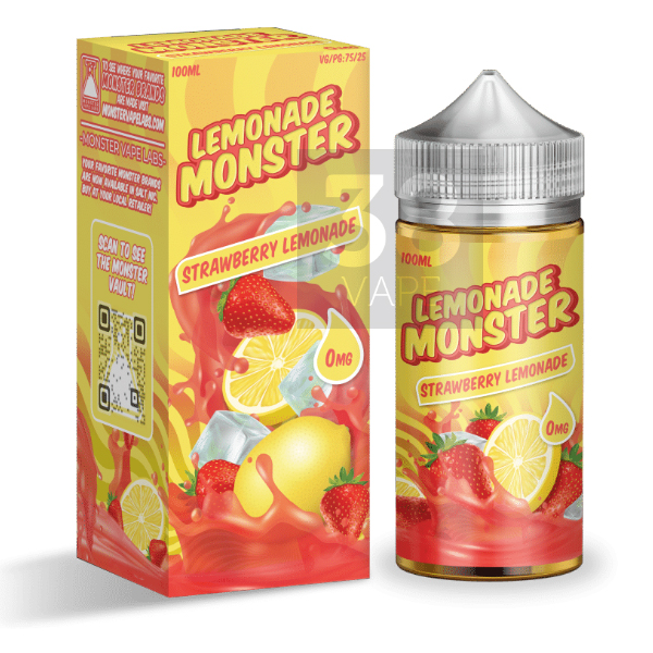 스트로베리 레몬에이드 [100ML] - 레몬에이드 몬스터 BY 잼 몬스터
